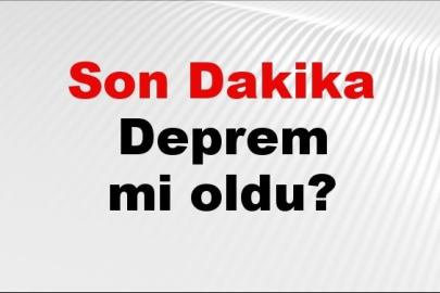 Son dakika deprem mi oldu? Az önce deprem nerede oldu? İstanbul, Ankara, İzmir ve il il AFAD son depremler 22 Şubat 2026
