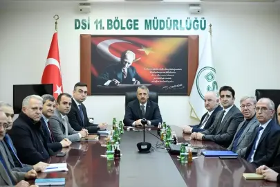 Su Yönetimi Değerlendirme Toplantısı, DSİ 11. Bölge Müdürlüğünde yapıldı