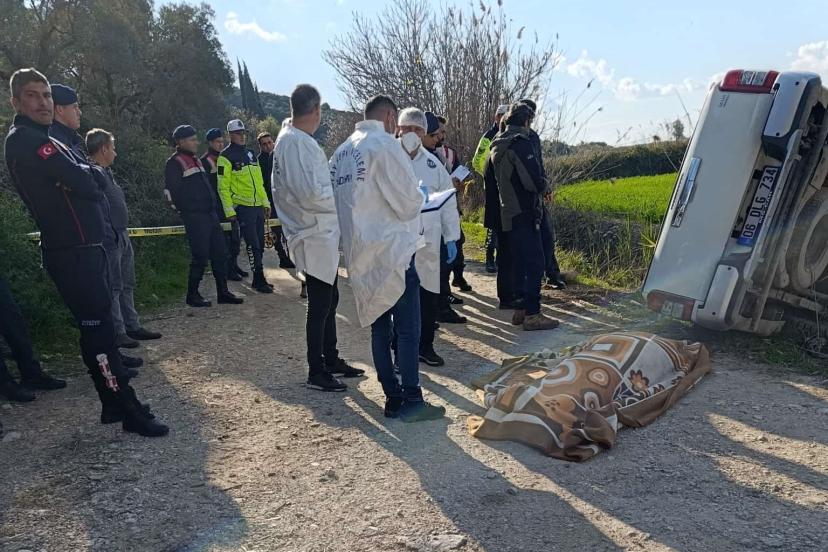 Tarla tartışmasında komşusunu ezerek öldürdü