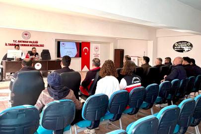 Unlu mamul ve hazır yemek çalışanlarına hijyen eğitimi