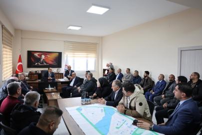 Vali Taşolar, Organize Sanayi Bölgesi’nde yatırımcılarla buluştu