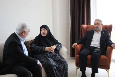 Yapıcıoğlu'ndan Üdürgücü'nün ailesine vefa ziyareti
