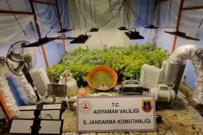 Adıyaman’da uyuşturucu operasyonu