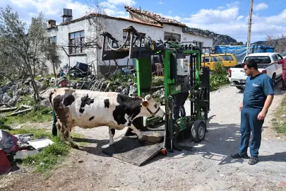 Antalya'da üreticiler yerinde verilen ücretsiz hizmetten memnun