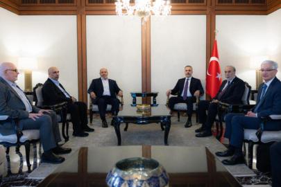 Bakan Fidan, Hamas heyeti ile görüştü