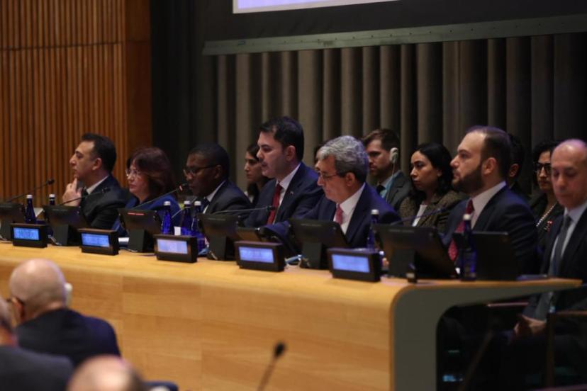 Bakan Kurum BM'de 100den fazla ülkenin temsilcisine Türkiye'nin COP31 vizyonunu anlattı