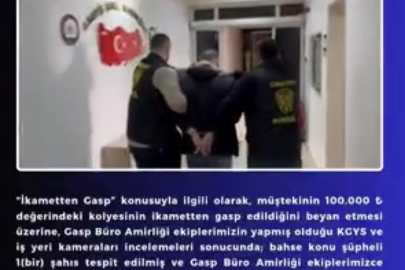 Bingöl’de hırsızlık yapan şüpheli tutuklandı