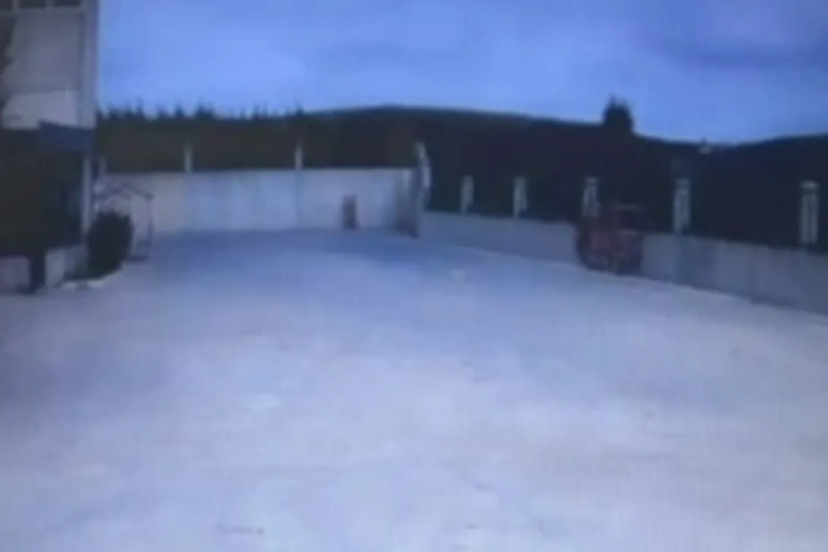 Bir kişinin öldüğü yağ fabrikasındaki patlamanın görüntüleri ortaya çıktı