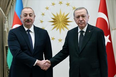 Cumhurbaşkanı Erdoğan, Aliyev ile görüştü