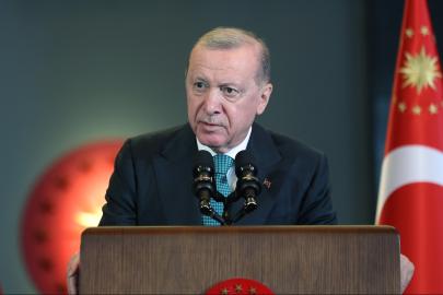Cumhurbaşkanı Erdoğan iftar programında konuşuyor