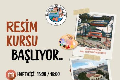 Darende’de resim kursu açılıyor