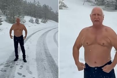 Deprem profesörü Üşümezsoy dağa çıktı. "Ben ayıdan da ayıyım"