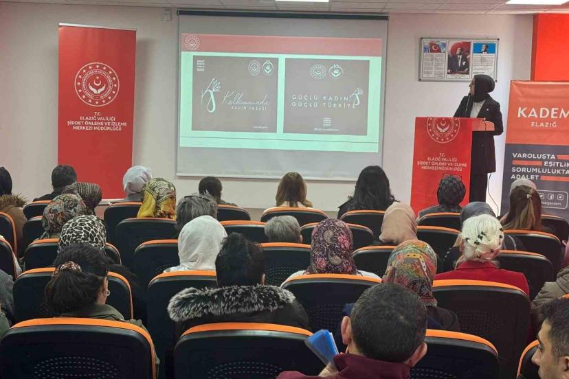 Elazığ’da kadının güçlendirilmesine yönelik eğitim