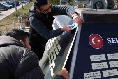 Elazığ’da şehitler anıtı restore edildi