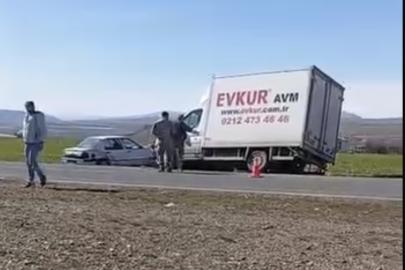 Elazığ’da trafik kazası: 1 yaralı