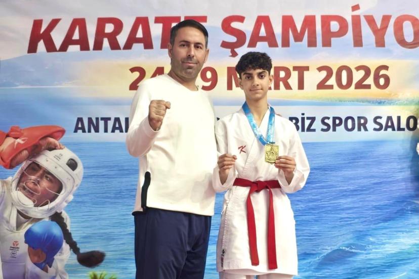 Elazığlı sporcudan karatede birincilik