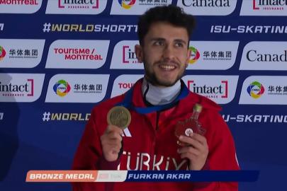 Furkan Akar’dan tarihi madalya