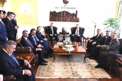 İçişleri Bakanı Çiftçi ve Milli Eğitim Bakanı Tekin Erzurum’da