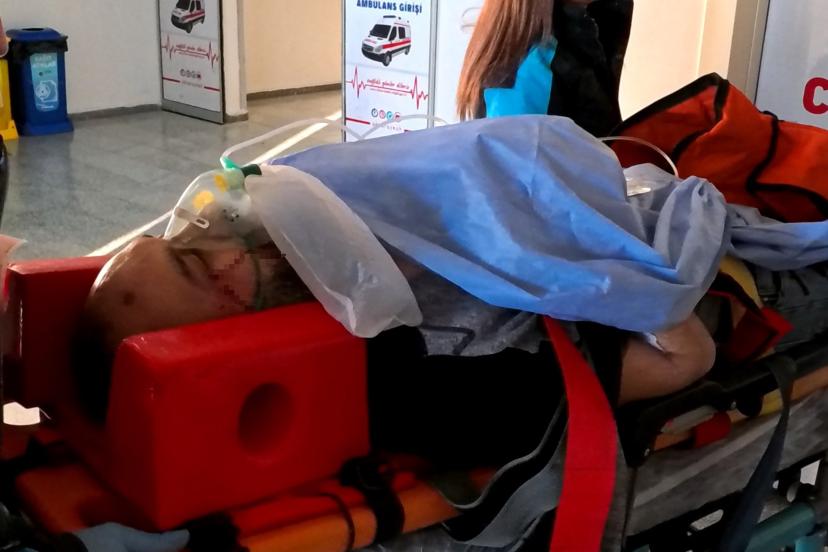 İnşaat işçilerin kavgasında 1 kişi bıçaklandı
