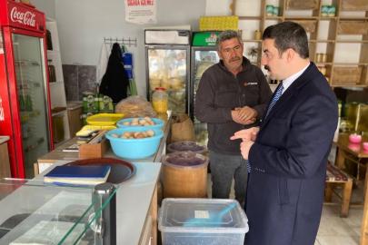 Kaymakam Akköz’den Arpaçay’da esnaf ziyareti