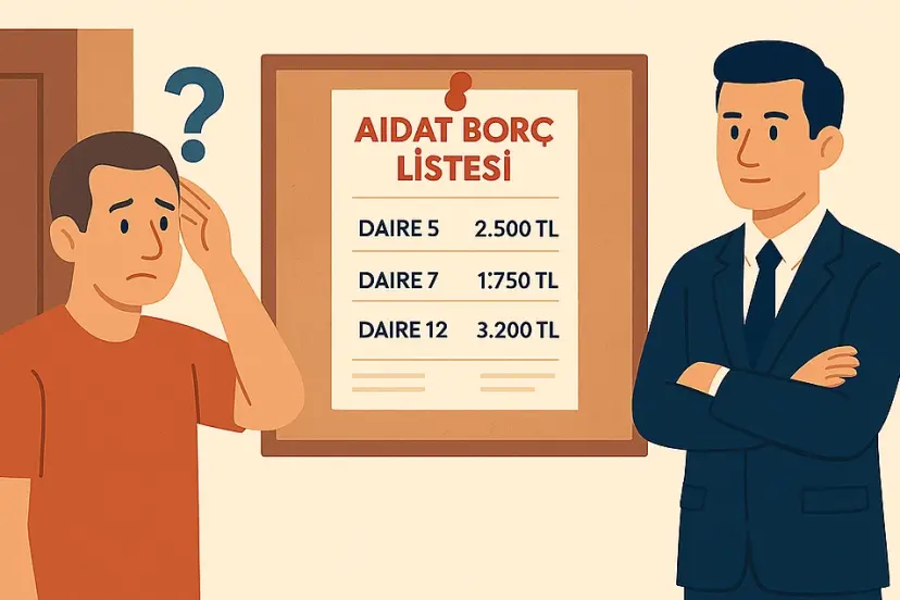 KVKK’dan apartman ve siteler için tarihi karar! Aidat borç listesi asmak yasaklandı