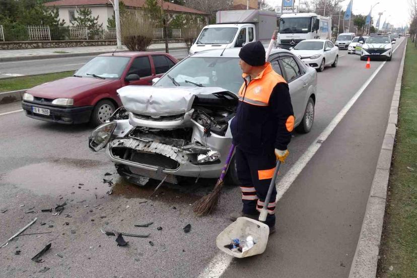 Malatya’da trafik kazası: 1 yaralı