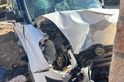 Mardin'de trafik kazası. 2 yaralı