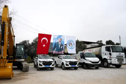 Muğla'da Milas Belediyesi araç filosunu güçlendirdi
