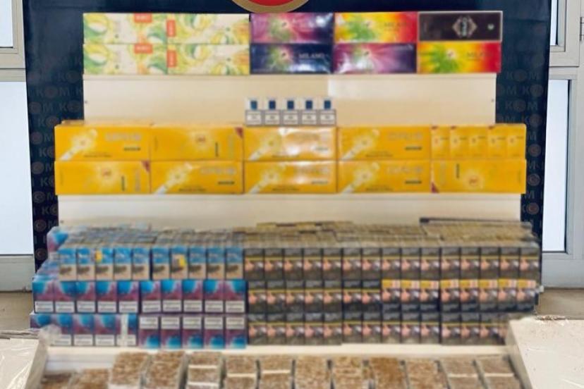 Muş’ta 2 bin 216 paket gümrük kaçağı sigara ele geçirildi