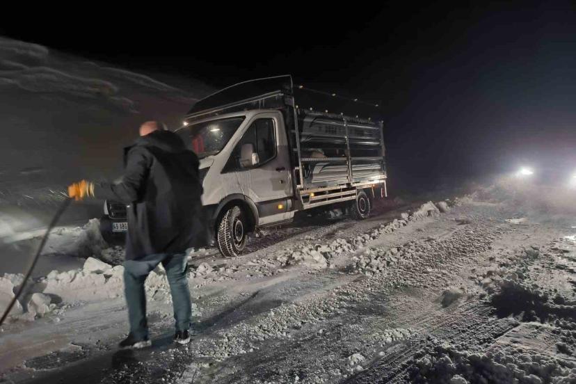 Muş’ta yoğun kar: 145 köy yolu ulaşıma kapandı