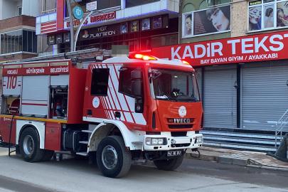 Patlayan bilgisayar ofiste yangın çıkardı