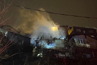 Sarıyer’de iki gecekondu alev alev yandı: 6 yaralı