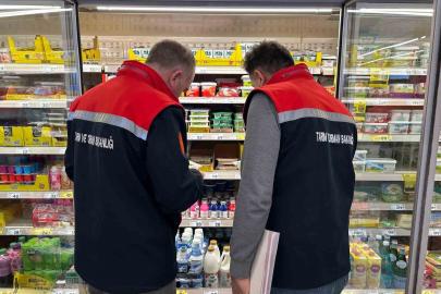 587 işletme denetlendi, 2 firmaya ceza kesildi