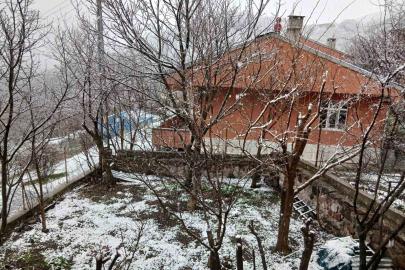 Ardahan yine karla kaplandı