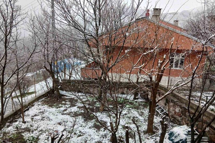 Ardahan yine karla kaplandı