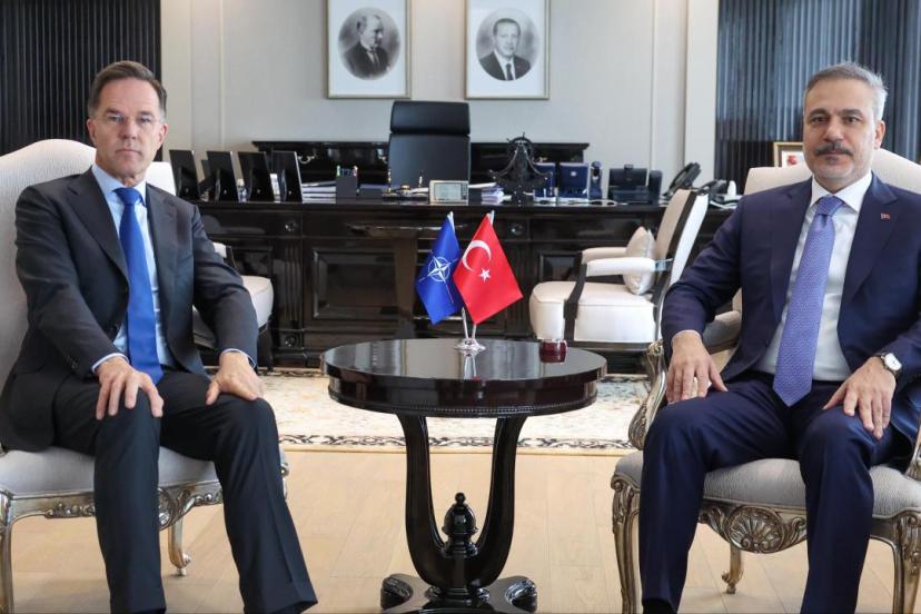 Bakan Fidan NATO Genel Sekreteri Rutte ile görüştü