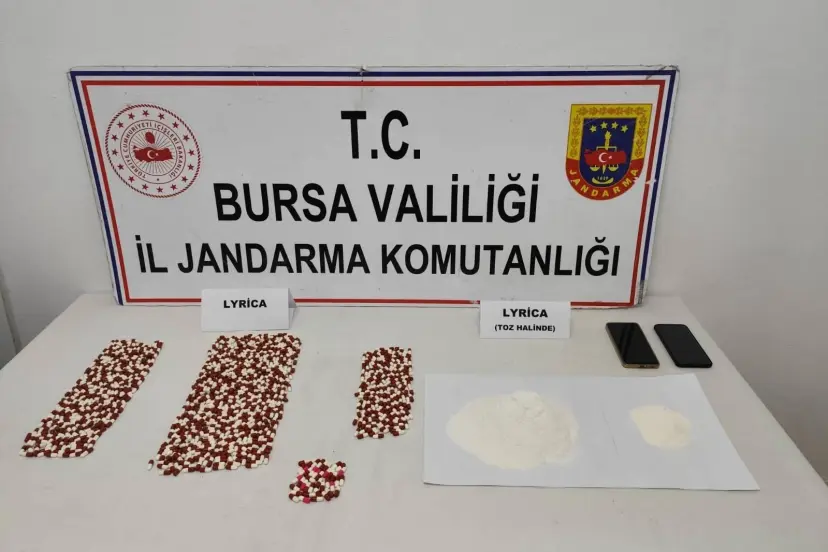 Bursa Yenişehir'de sentetik ecza ele geçirildi