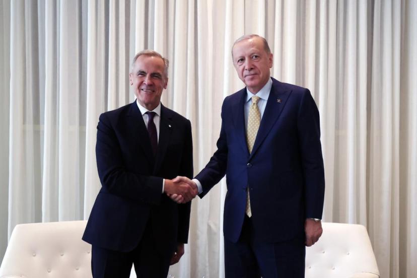 Cumhurbaşkanı Erdoğan, Kanada Başbakanı Carney ile görüştü