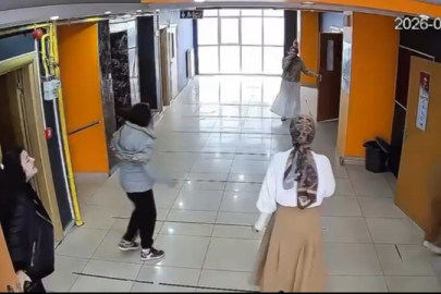 Deprem sırasında dershanede panik: Öğretmenler öğrencileri böyle tahliye etti