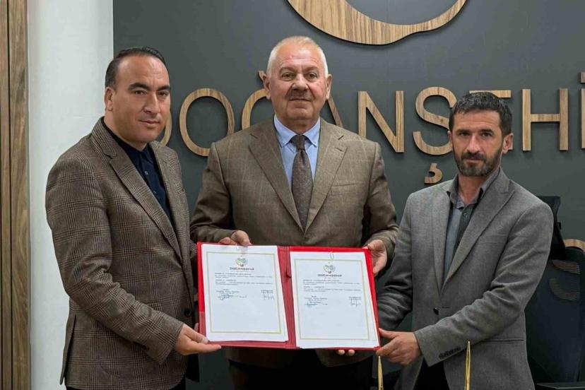 Doğanşehir’de taziye evi için imzalar atıldı