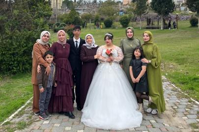 Down sendromlu Gülayfer'in gelinlik hayali gerçek oldu