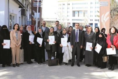 Erzurum’da kadınlara kırmızılahana ve kereviz yetiştiriciliği eğitimi