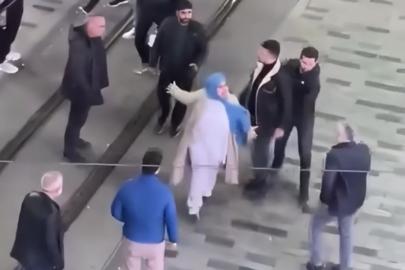 İstiklal’de kavga! Tartışma büyüdü, ortalık savaş alanına döndü
