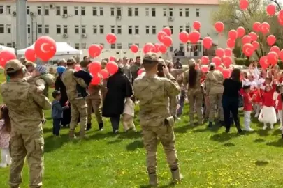 Jandarma'dan öğrencilere 23 Nisan sürprizi