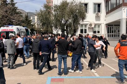 Kahramanmaraş'ta okula silahlı saldırı. İşte olay yerinden ilk görüntüler