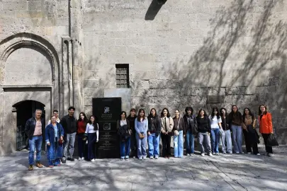 Kayseri Büyükşehir'den Portekizli öğrencilere 'Kültür Yolu'