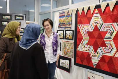 Kocaeli İzmit'te Dünya Sanat Günü’ne özel Kırkyama söyleşisi 