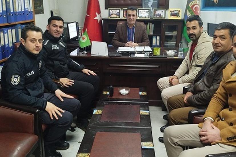 Malazgirt’te Polis Haftası’na sürpriz kutlama