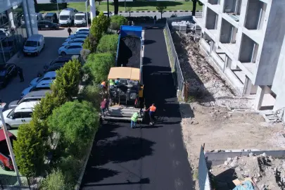 Manisa'da üniversite ve hastane yolu yenileniyor