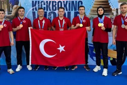 Milli kick boksçulardan Tayland'da 7 madalya